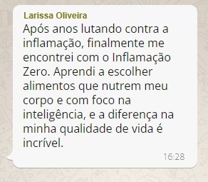 DEPOIMENTO - LARISSA OLIVEIRA